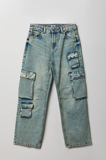 Multi Pocket Cargo Jean