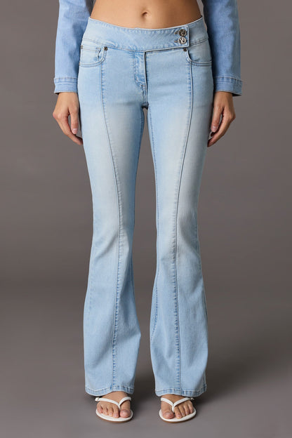Playboy Low Rise Flare Jean