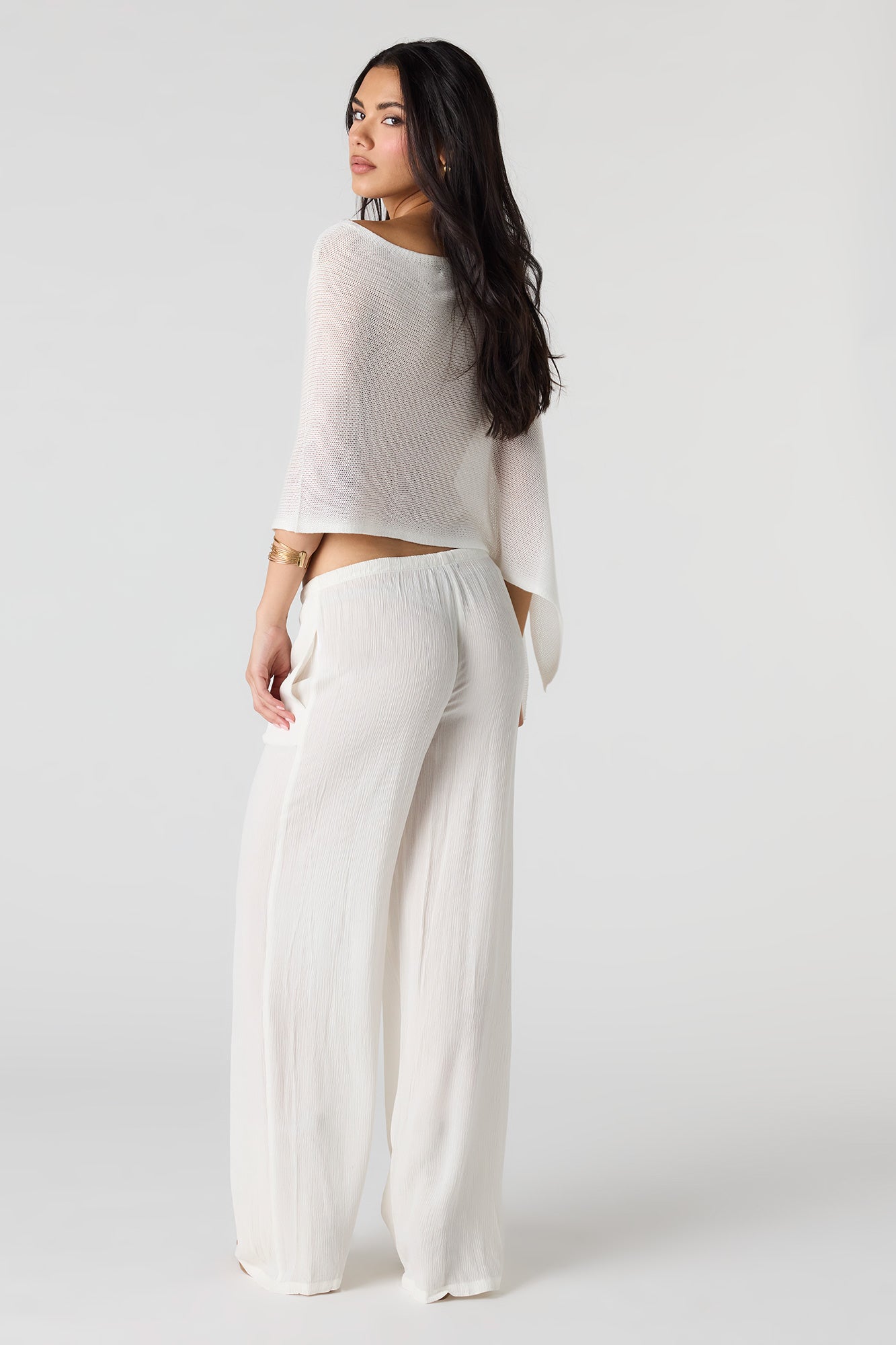 Flowy Wide Leg Drawstring Pant