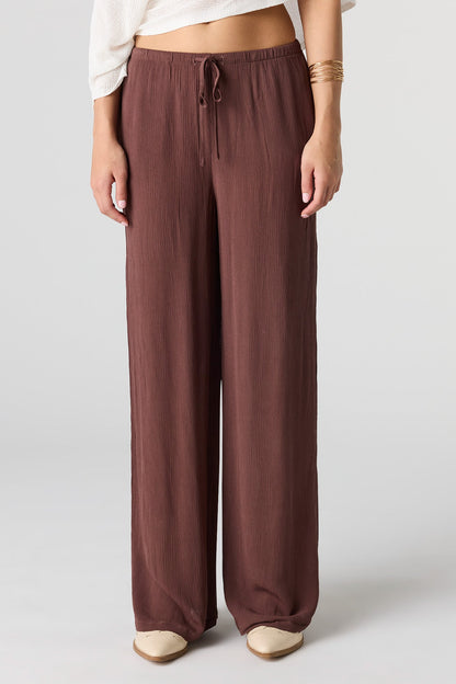 Flowy Wide Leg Drawstring Pant