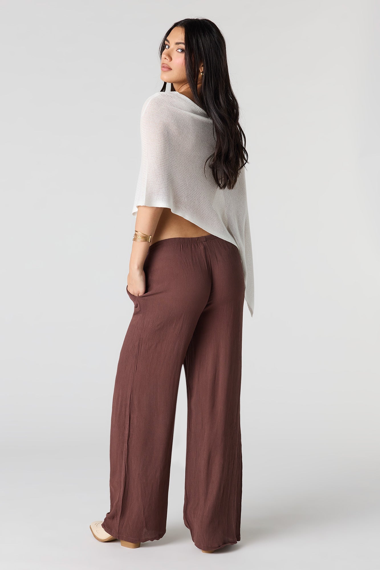 Flowy Wide Leg Drawstring Pant