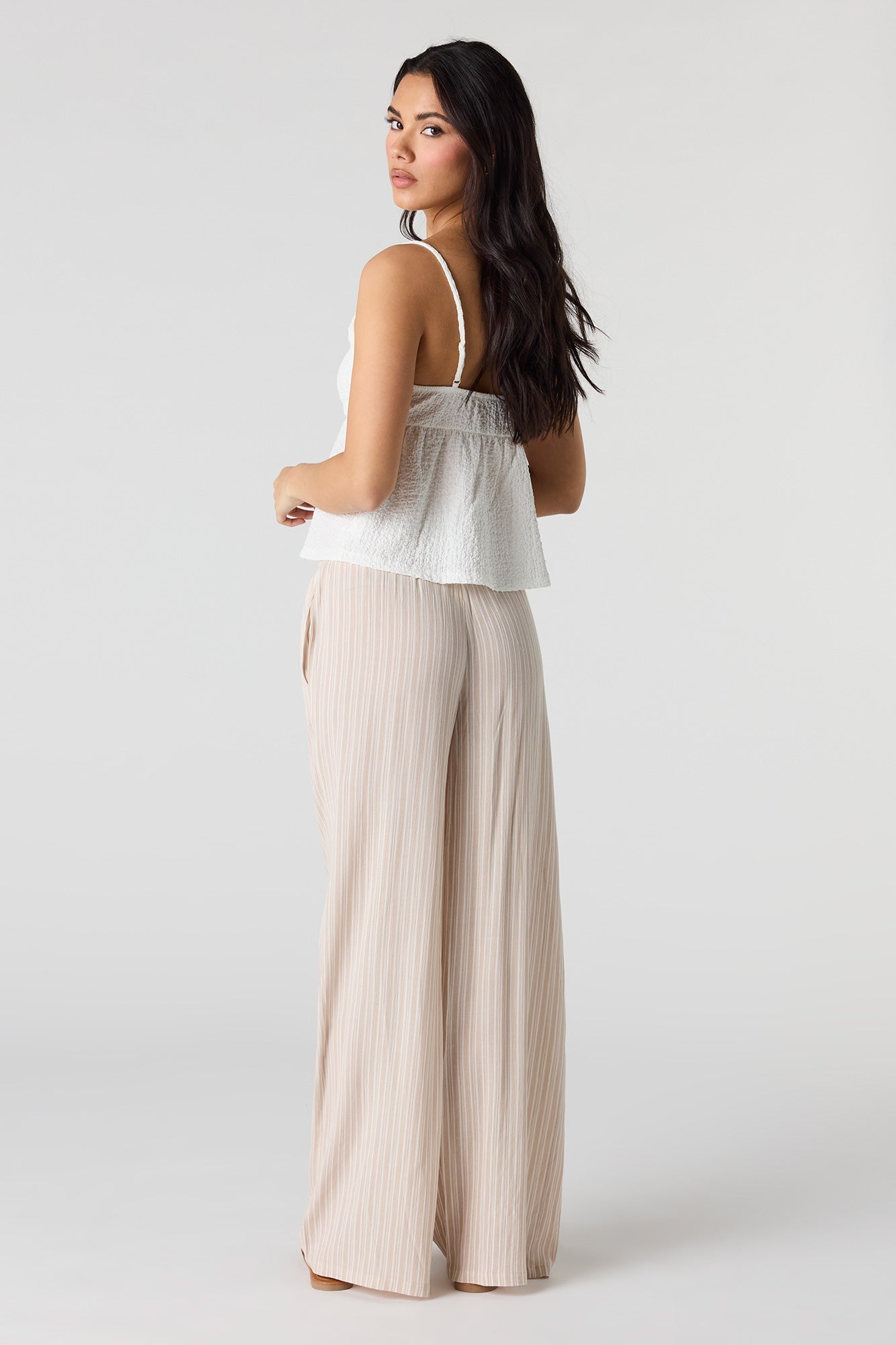 Flowy Wide Leg Drawstring Pant