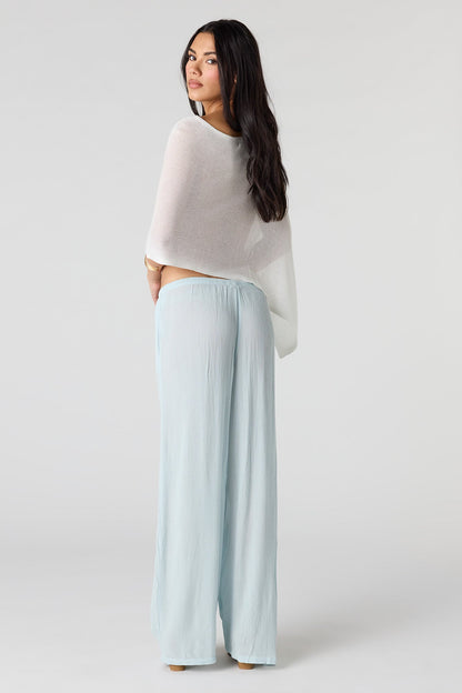Flowy Wide Leg Drawstring Pant