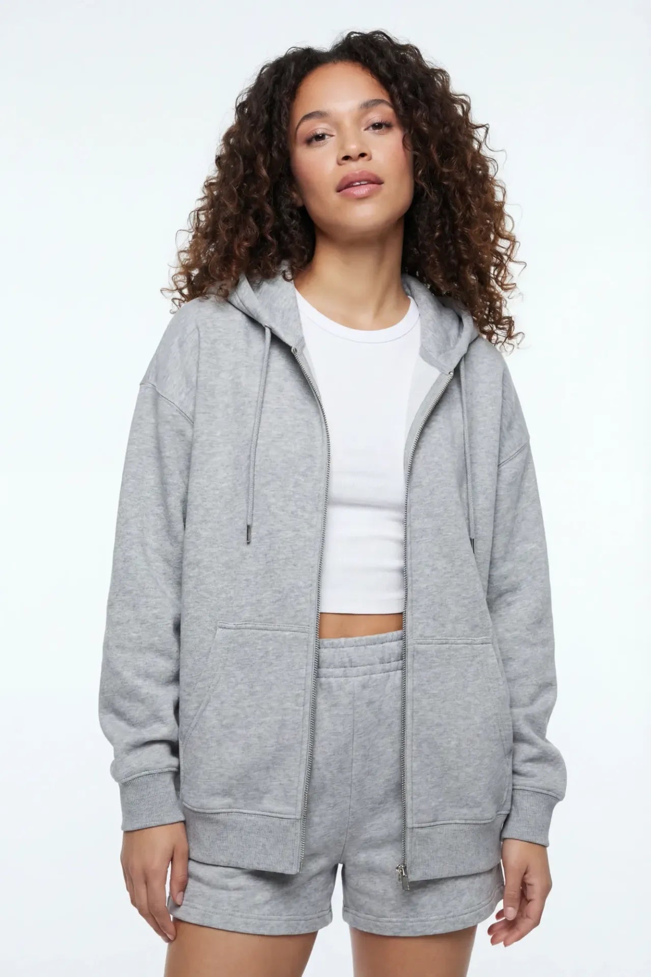 Fleece Zip-Up Hoodie