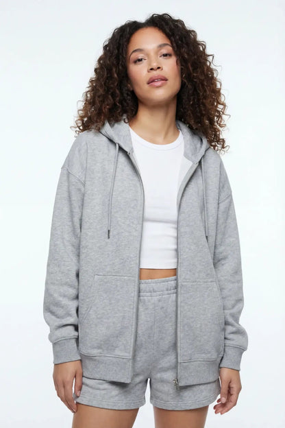 Fleece Zip-Up Hoodie