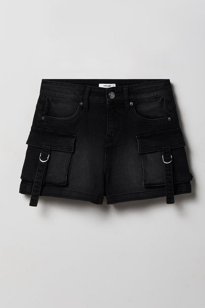 Denim Cargo Short