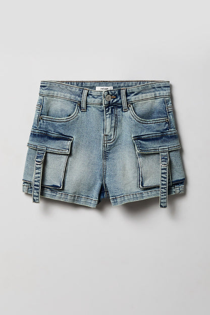 Denim Cargo Short