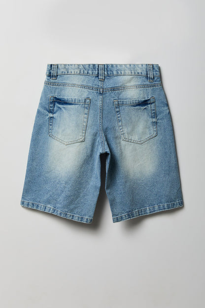 Brooklyn Low Rise Light Jort 11" with LaBeBe Keychain