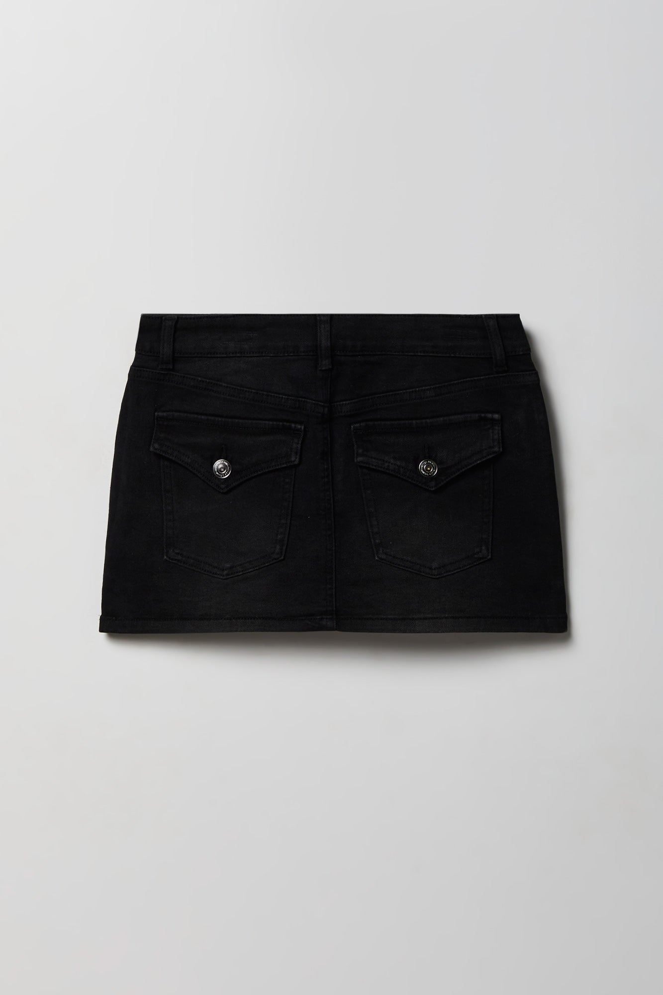 Denim Micro Mini Skirt
