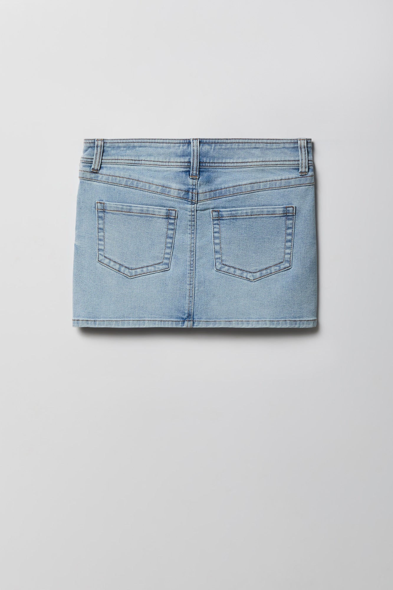 Micro Denim Skort
