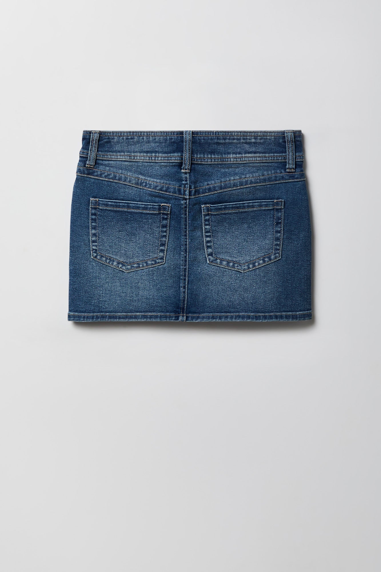 Micro Denim Skort