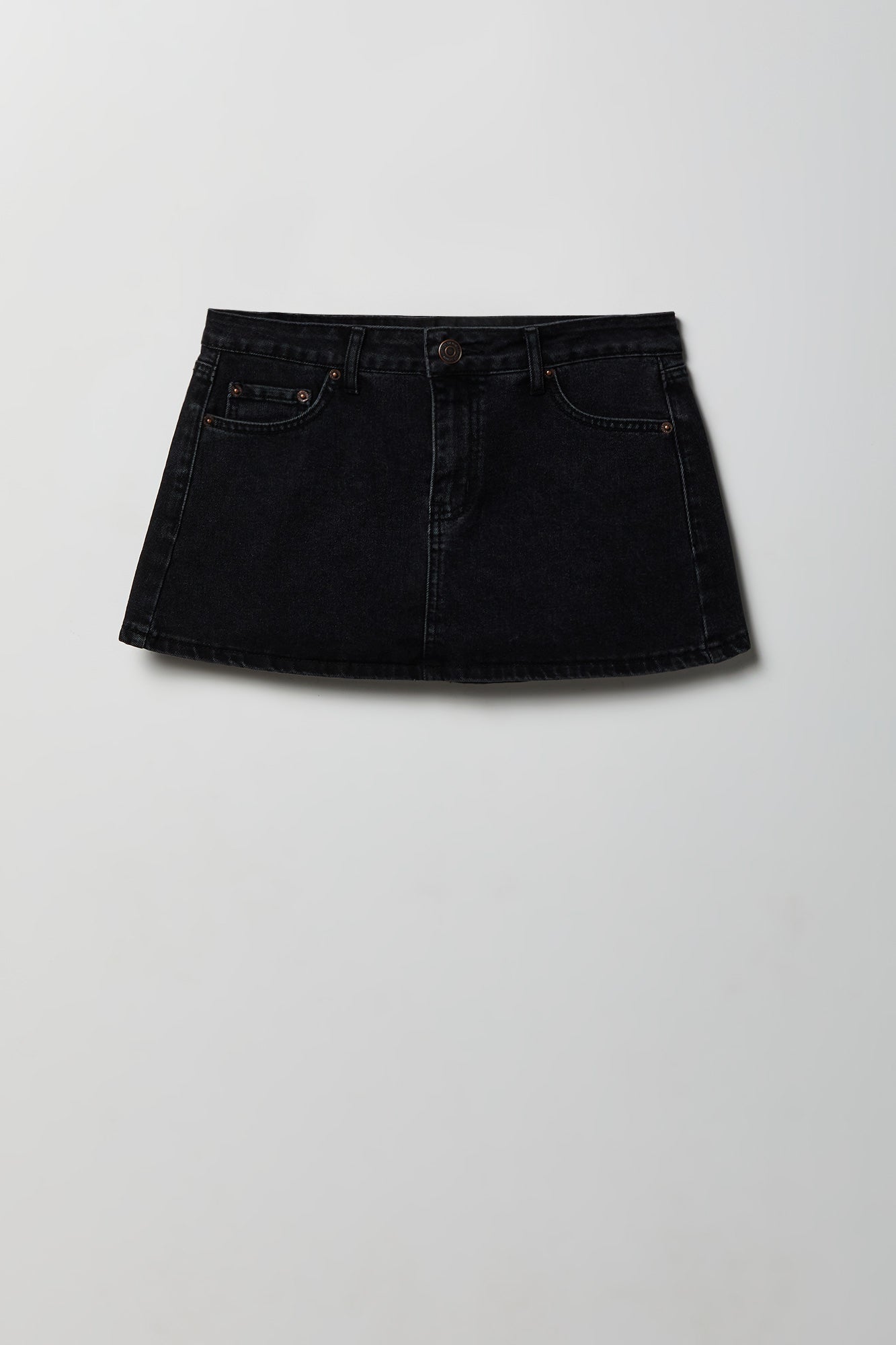 Denim Mini Skort