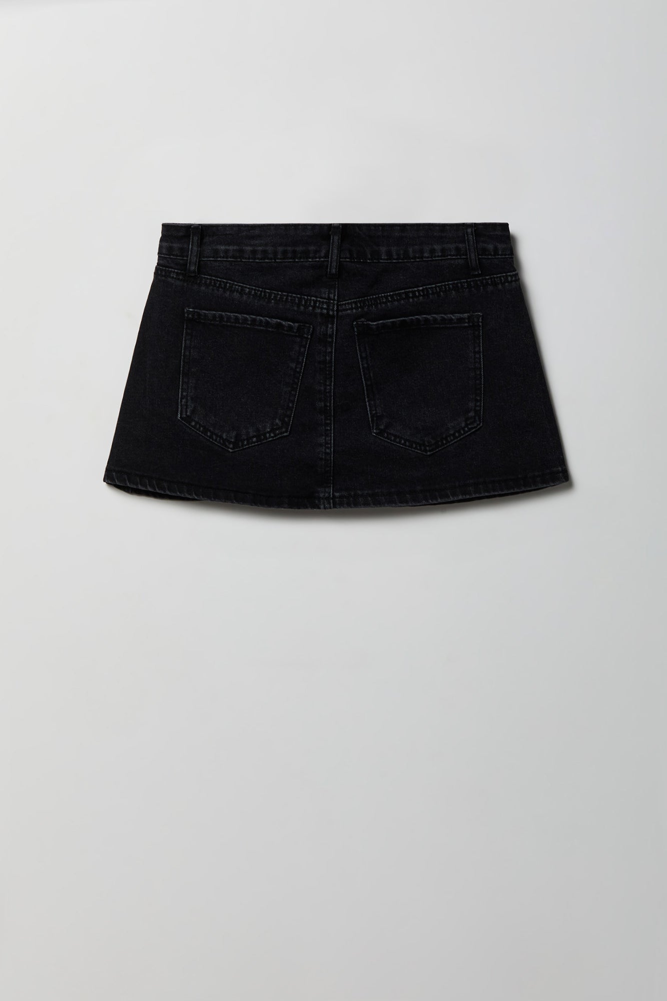 Denim Mini Skort