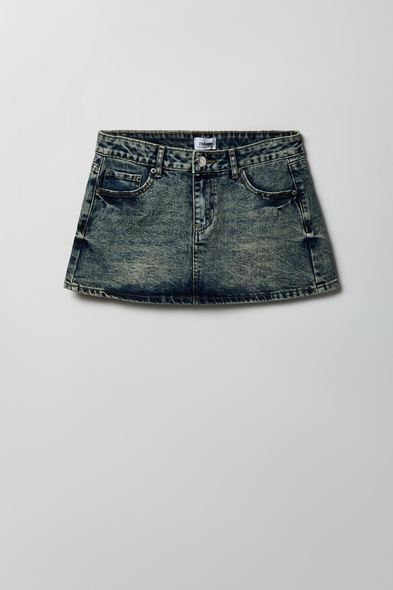 Denim Mini Skort