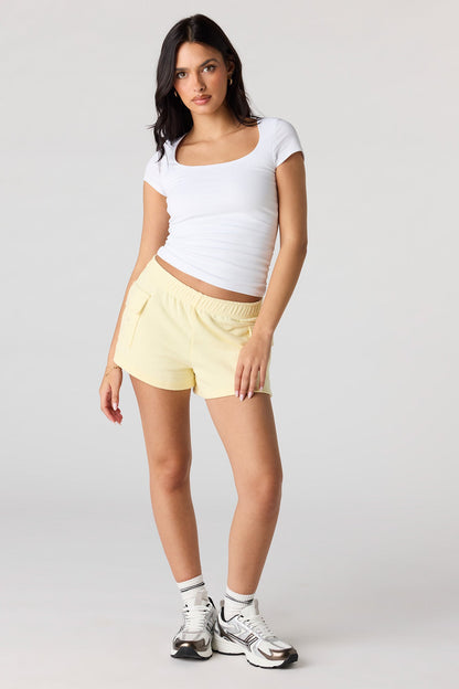 Luxe French Terry Cargo Shortie