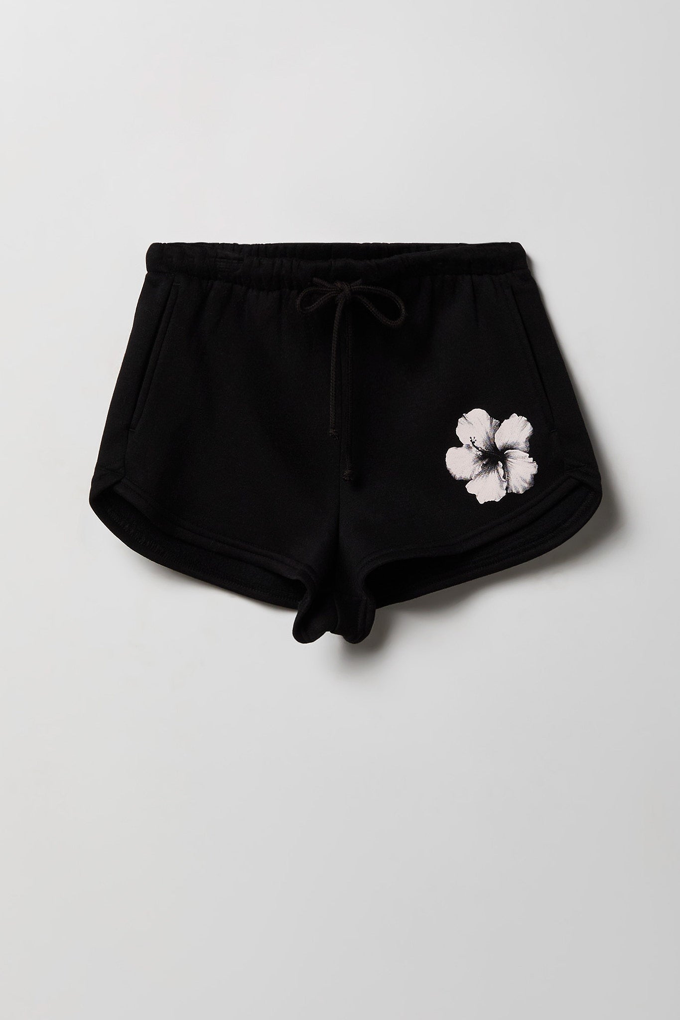 Graphic Fleece Dolphin Short