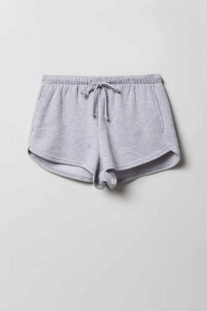 Graphic Fleece Dolphin Short