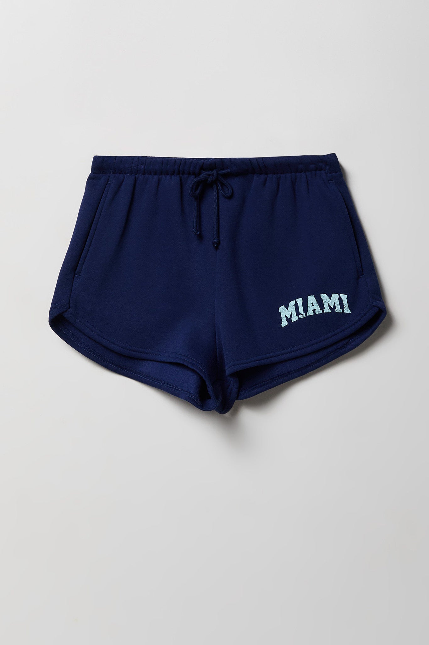 Graphic Fleece Dolphin Short