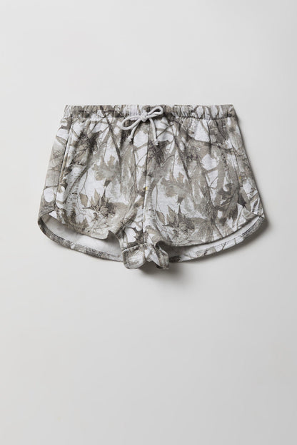 Graphic Fleece Dolphin Short