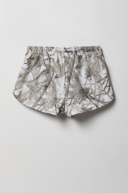 Graphic Fleece Dolphin Short