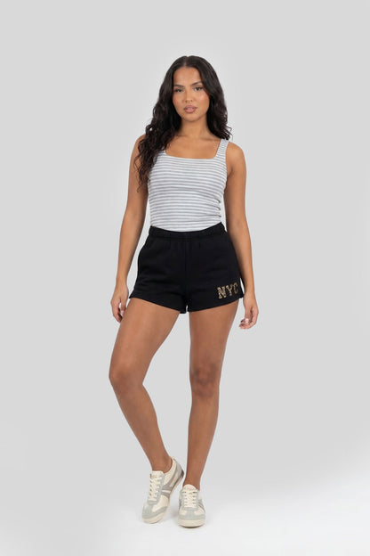 Graphic Fleece Short