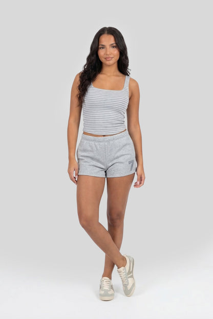 Graphic Fleece Short