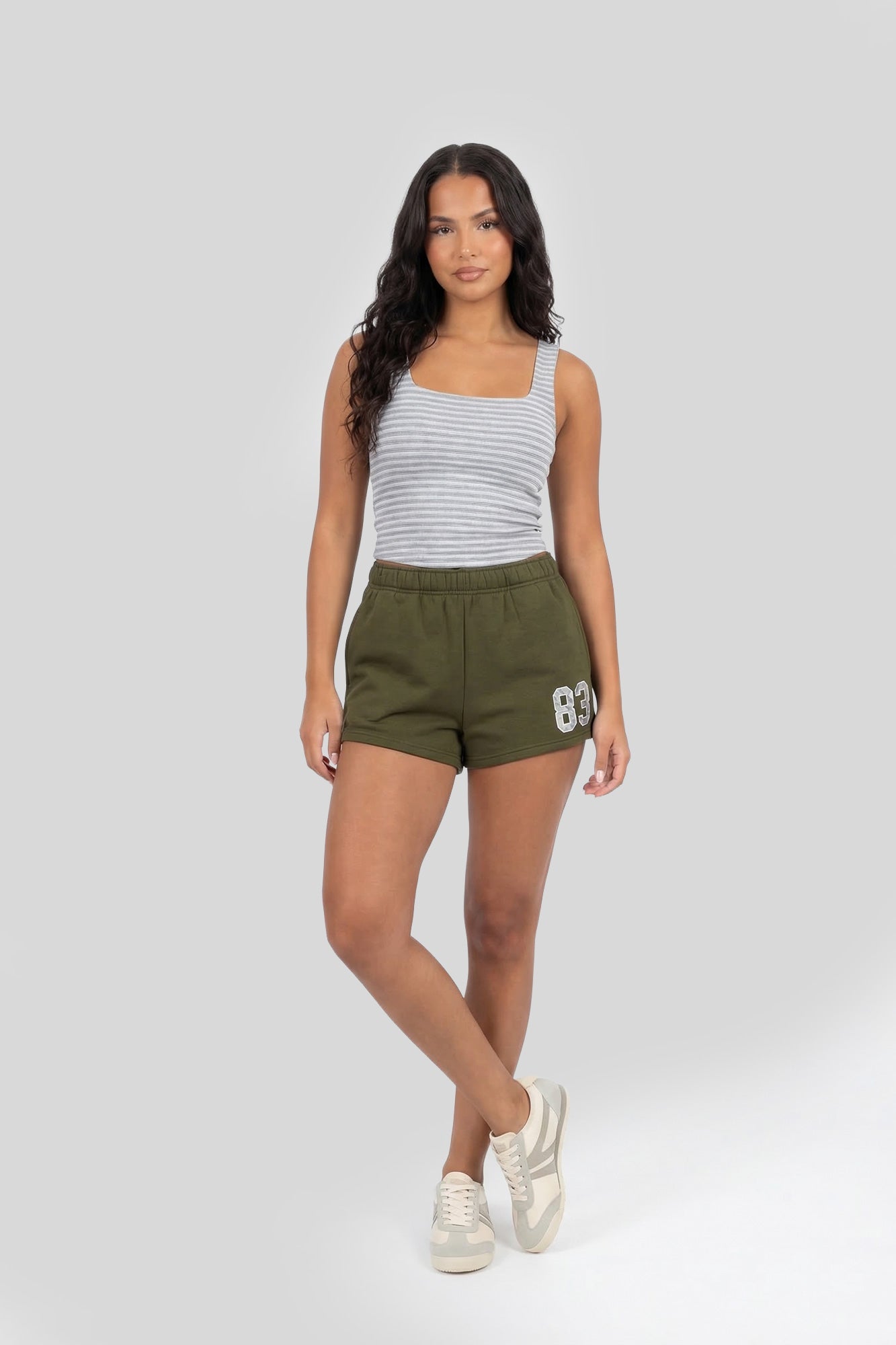 Graphic Fleece Short