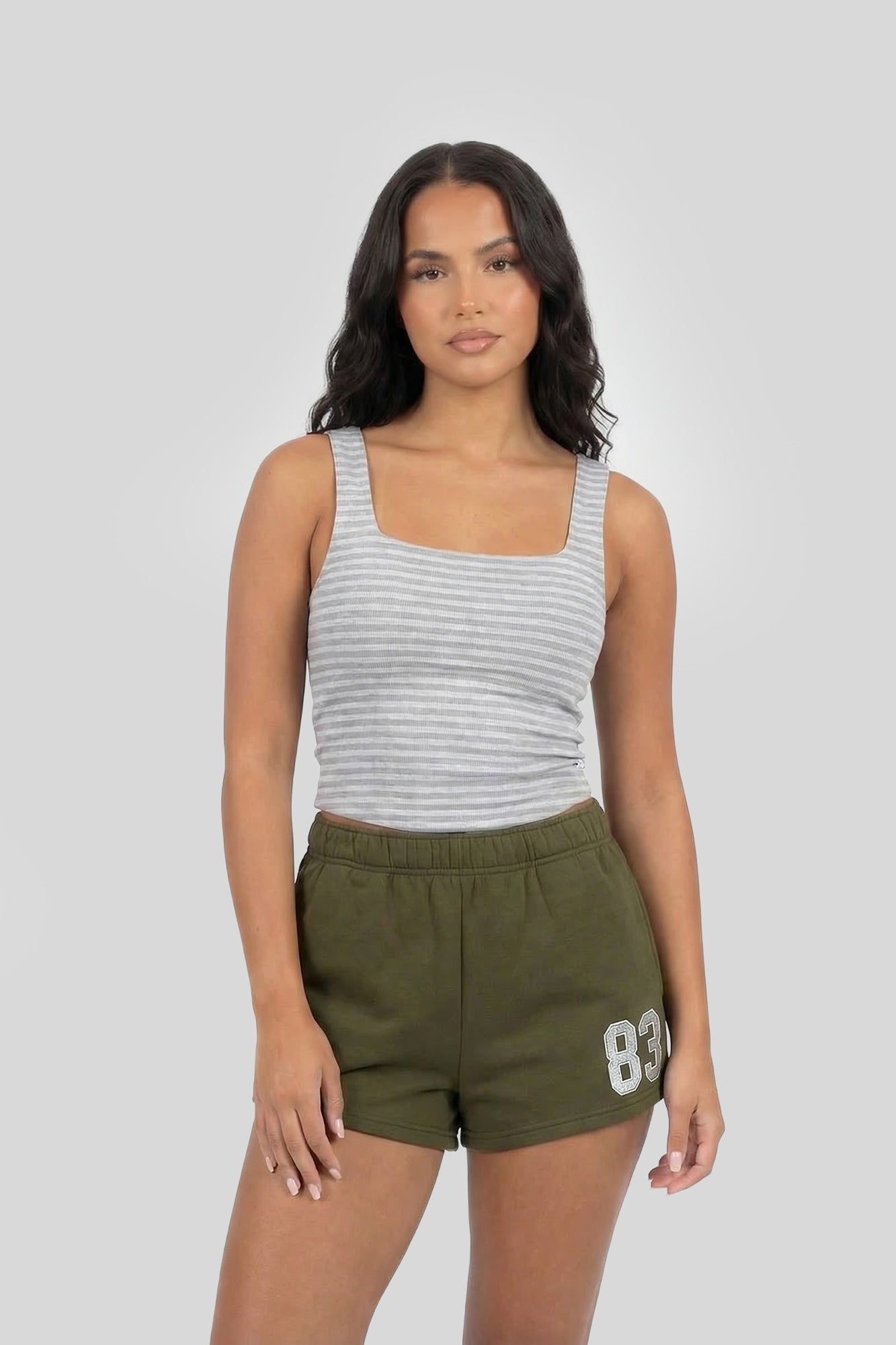 Graphic Fleece Short
