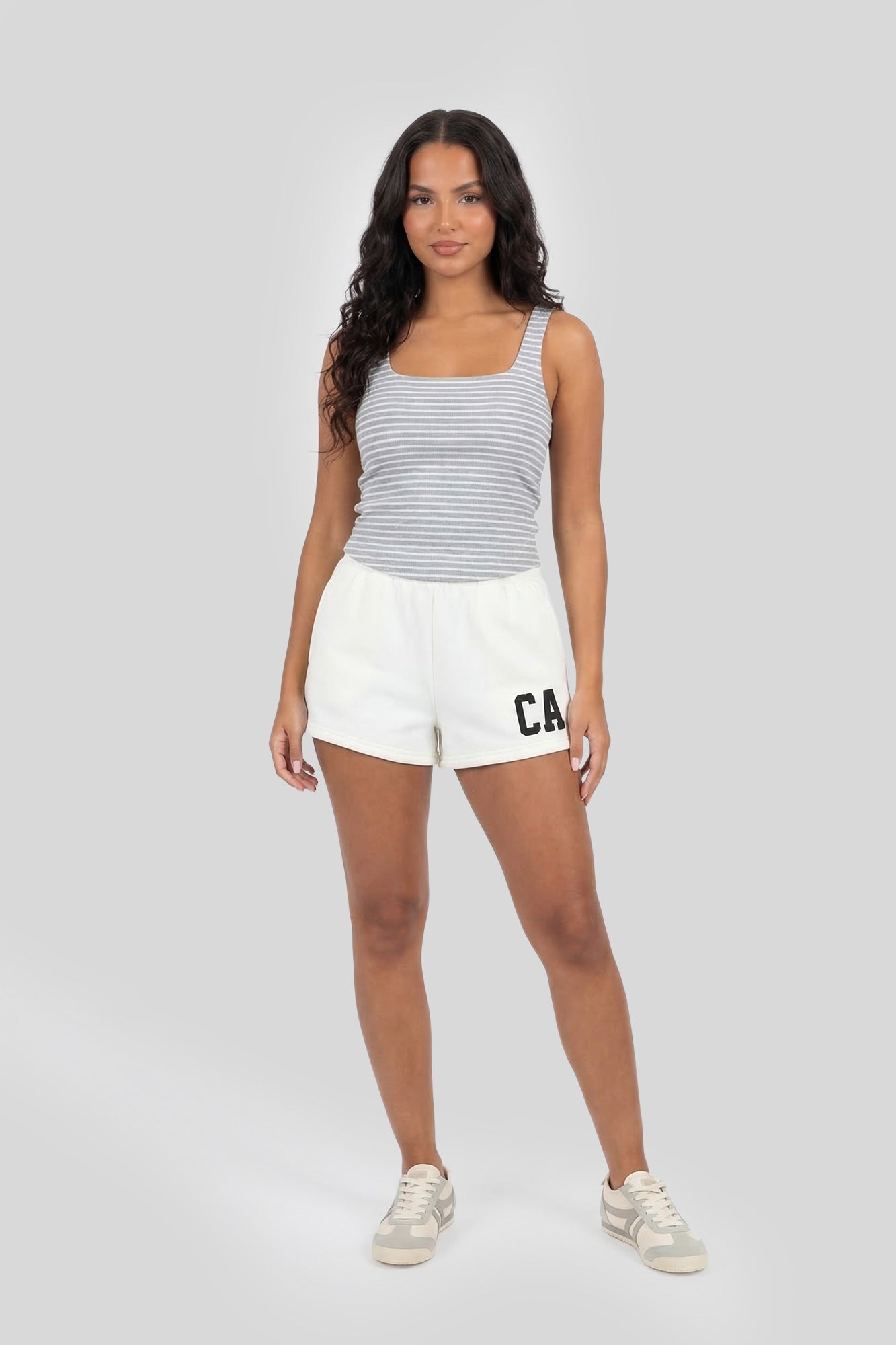 Graphic Fleece Short