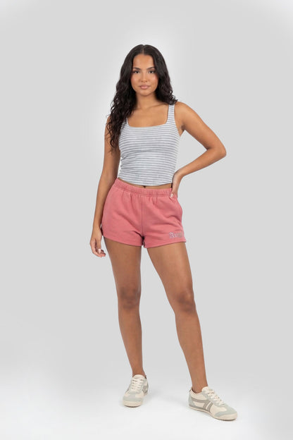 Graphic Fleece Short