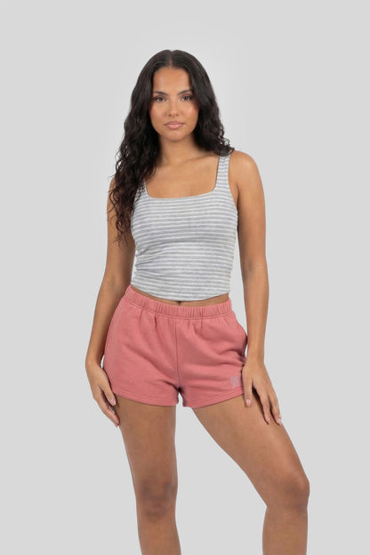 Graphic Fleece Short