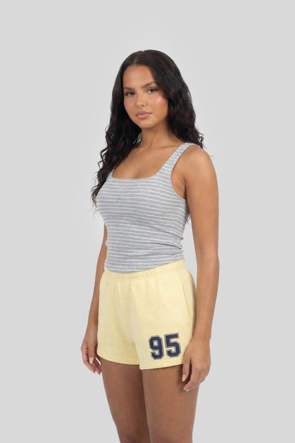 Graphic Fleece Short
