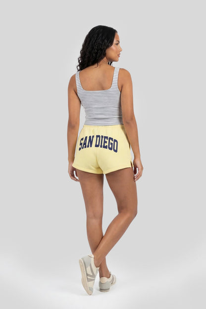 Graphic Fleece Short
