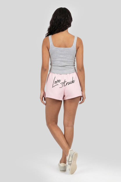 Graphic Fleece Short