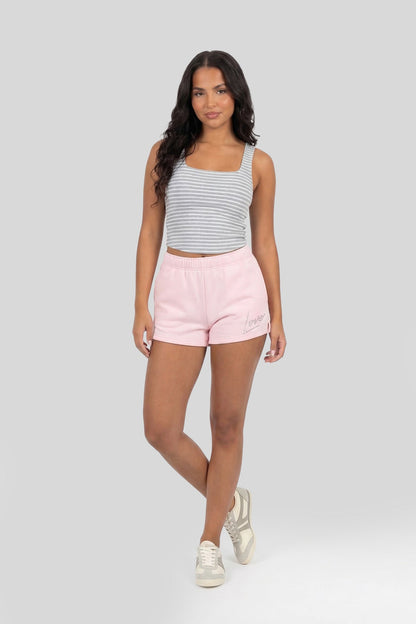 Graphic Fleece Short