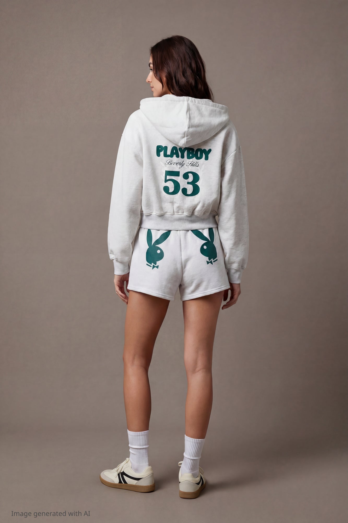 Playboy Graphic Fleece Short 2"