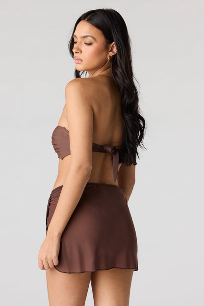 Mesh O-Ring Swim Cover Up Skirt