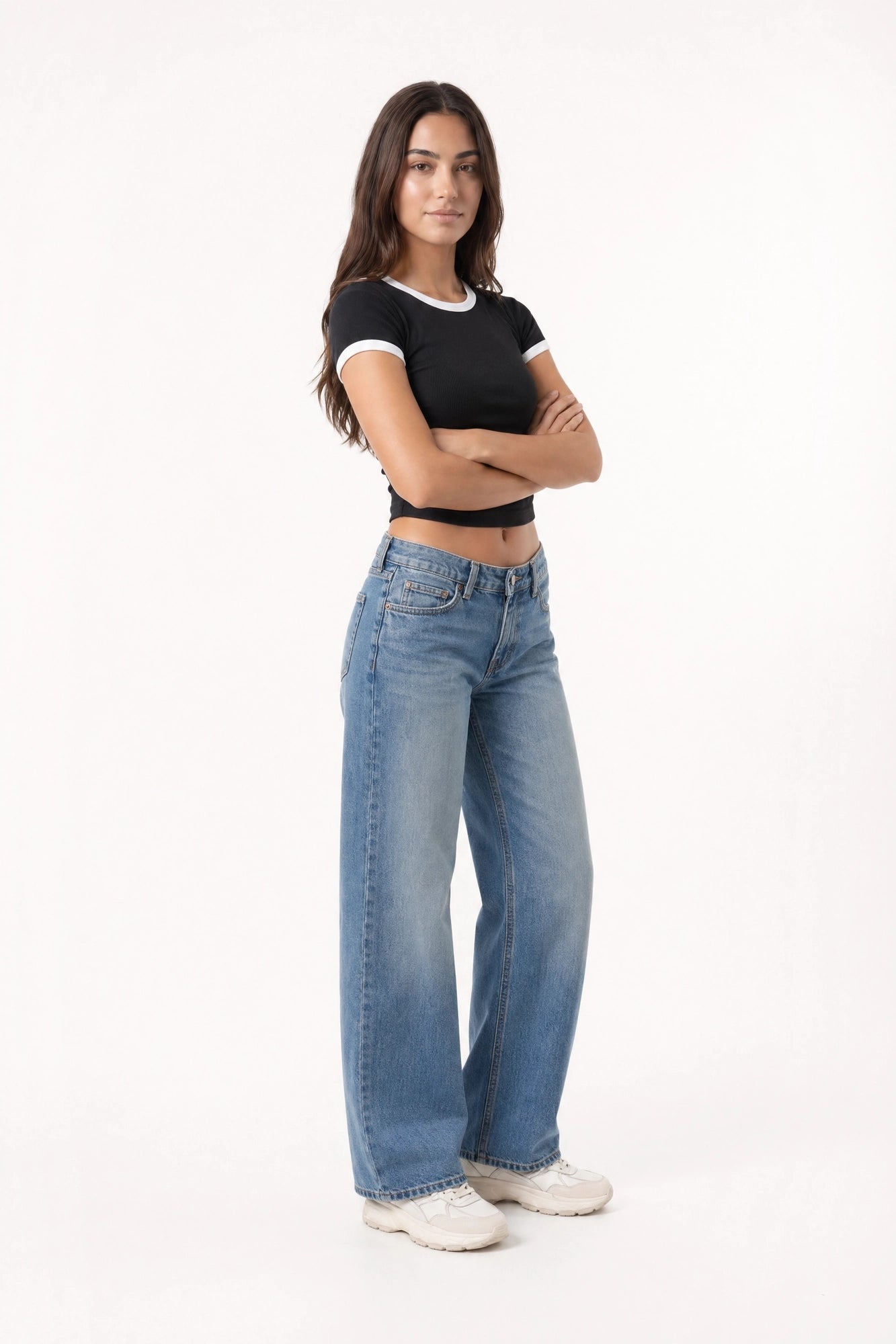 Ribbed Ringer Tee