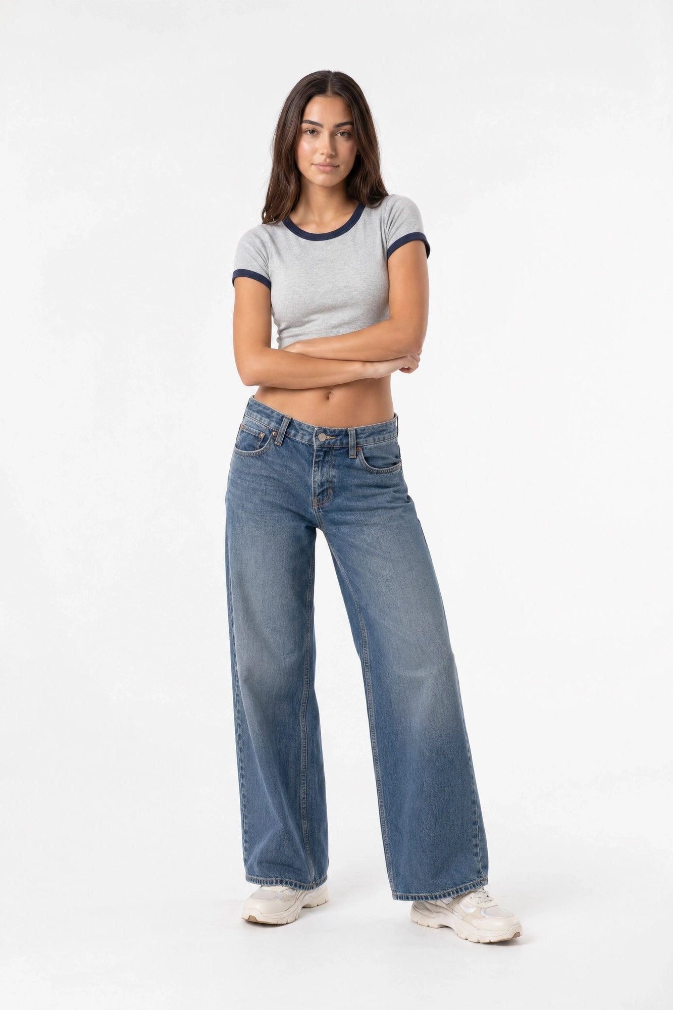 Ribbed Ringer Tee