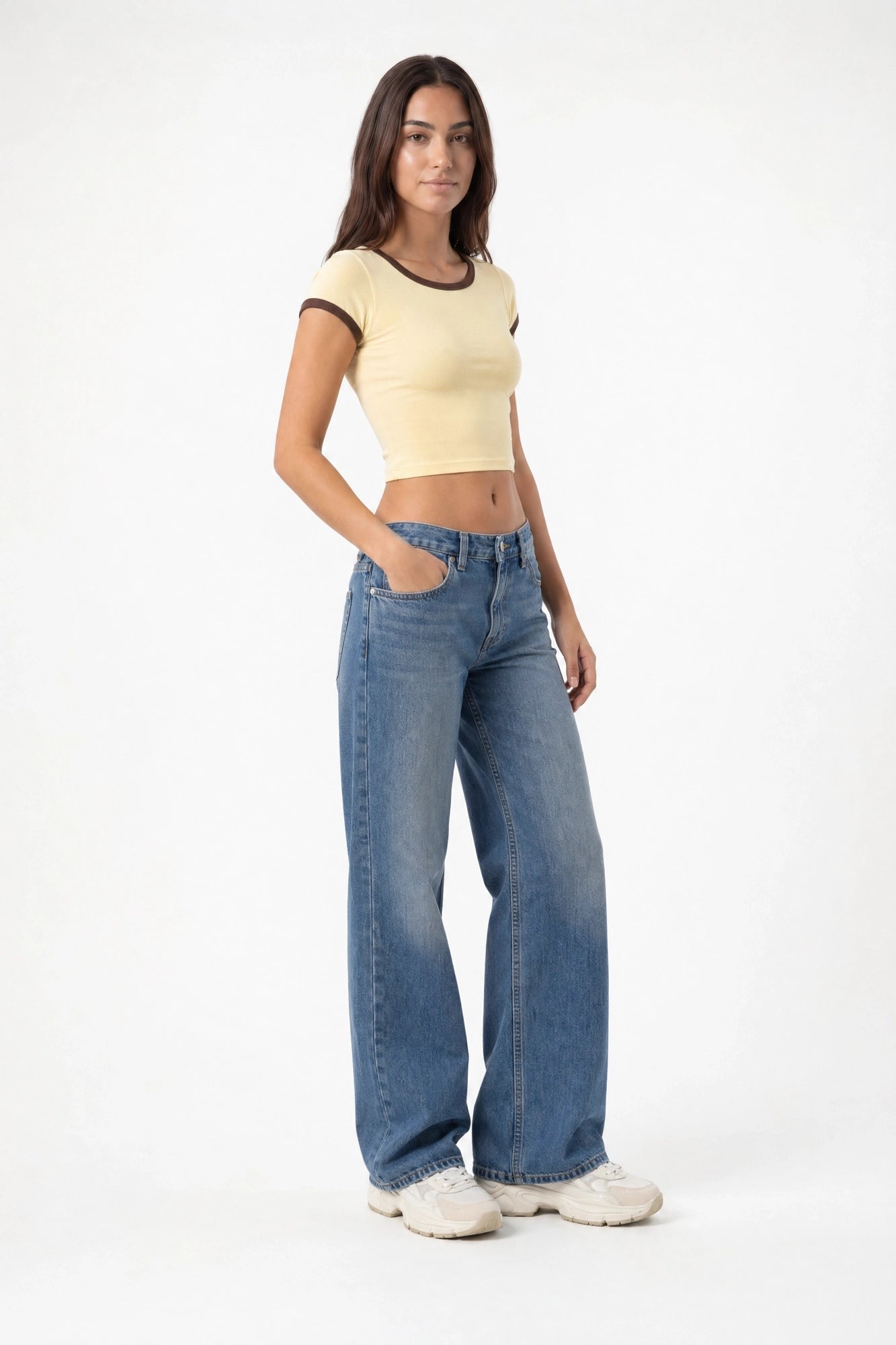 Ribbed Ringer Tee