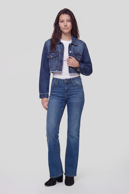 Cropped Denim Jacket