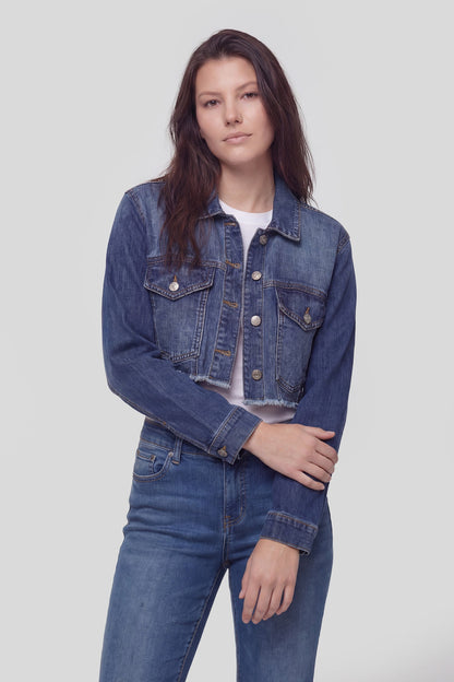 Cropped Denim Jacket