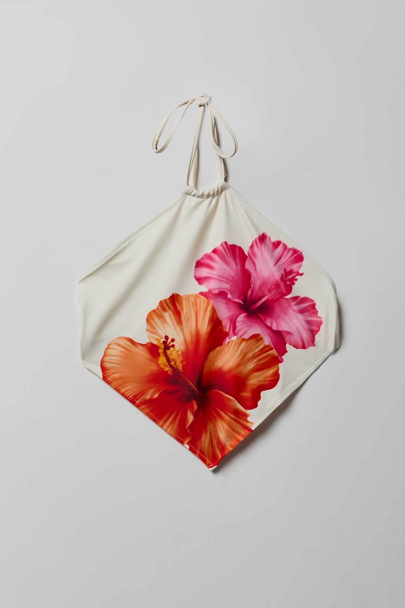V-Hem Halter Swim Top