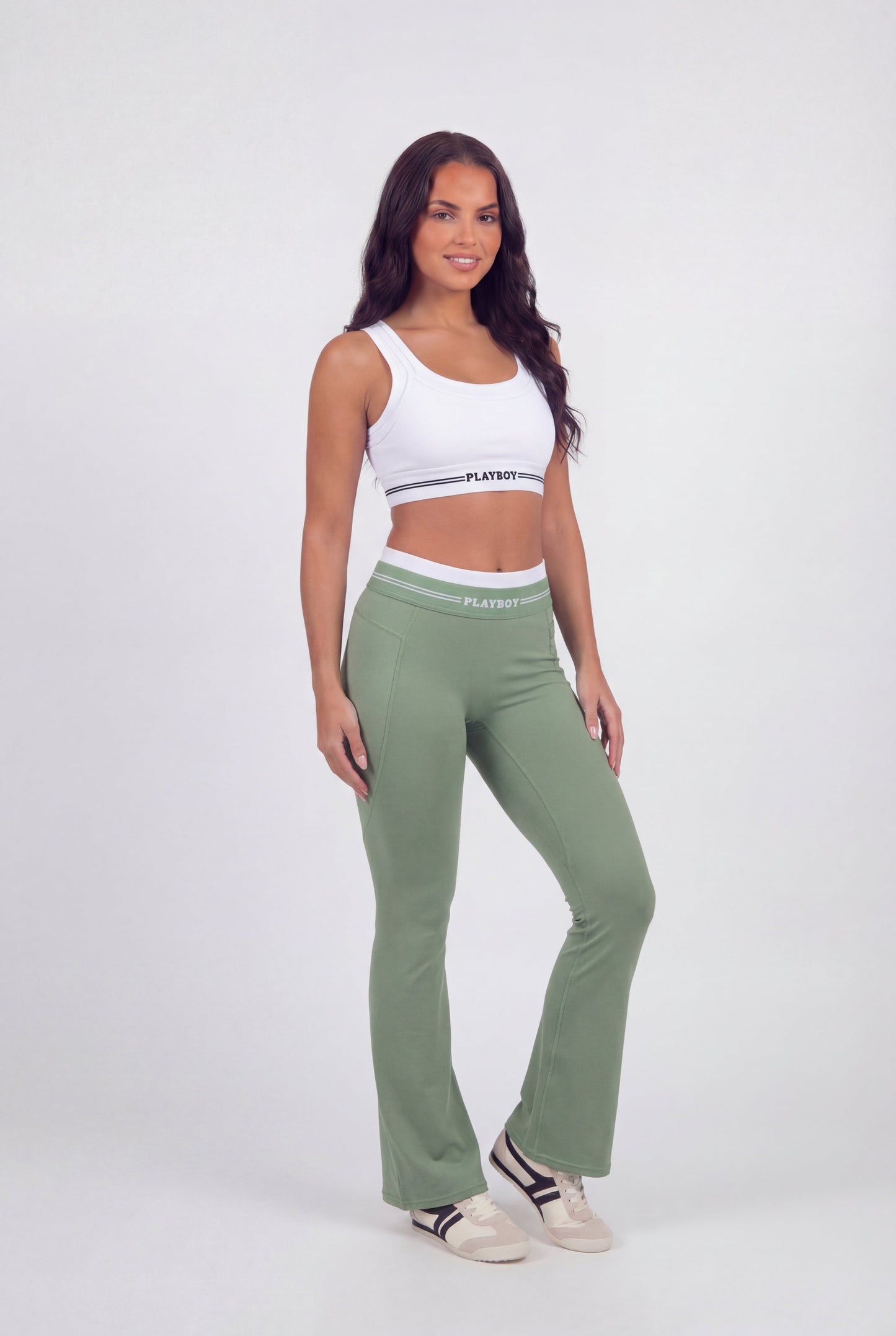 Playboy Active High Density Flare Pant