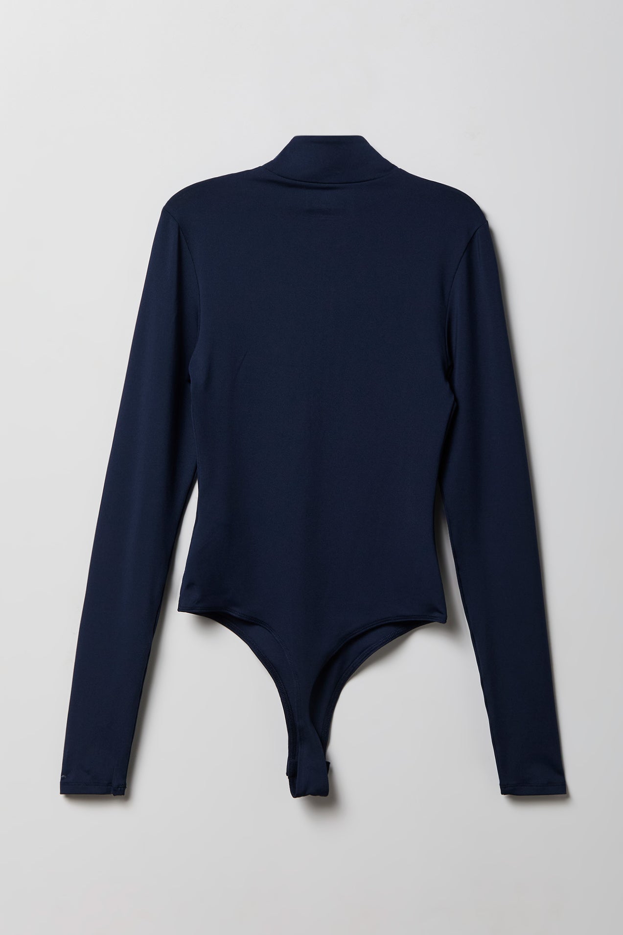 Contour Half Zip Long Sleeve Bodysuit