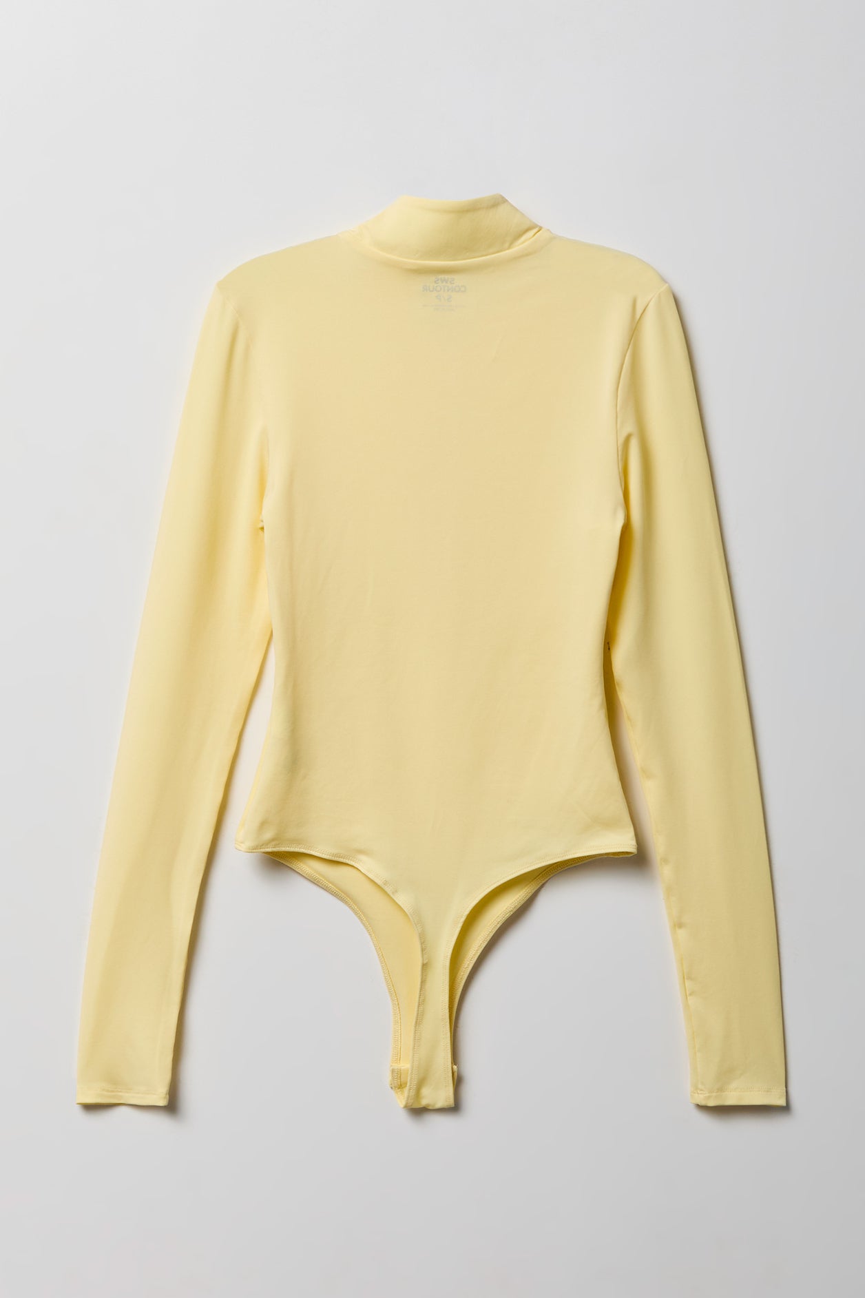 Contour Half Zip Long Sleeve Bodysuit