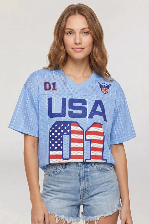 USA Graphic Mesh Jersey