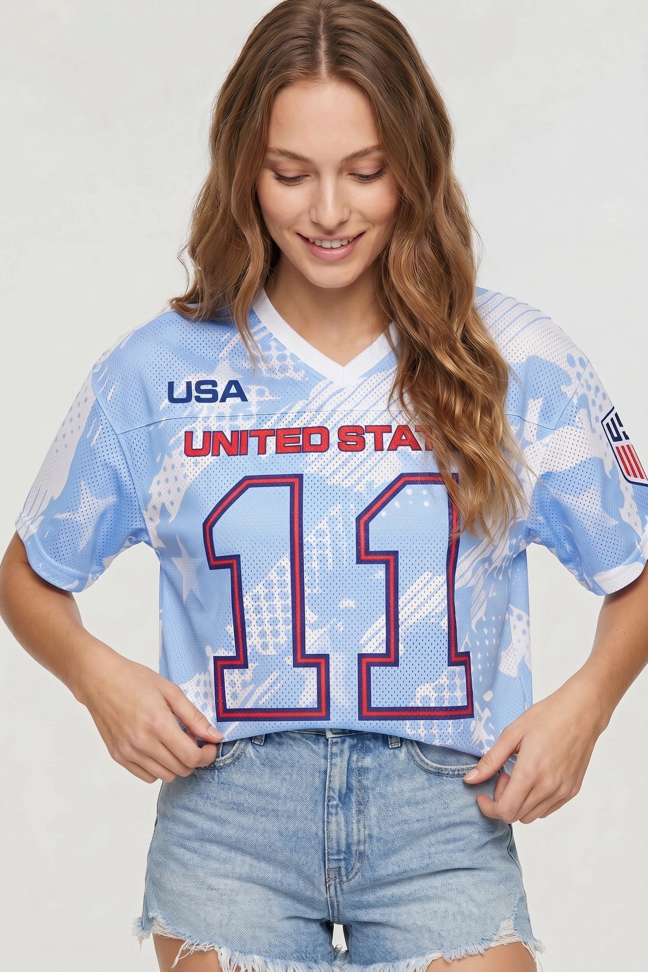 USA Graphic Mesh Jersey