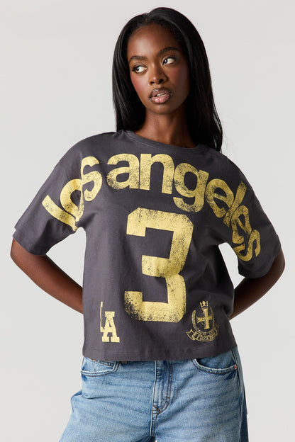 City Graphic Boxy T-Shirt