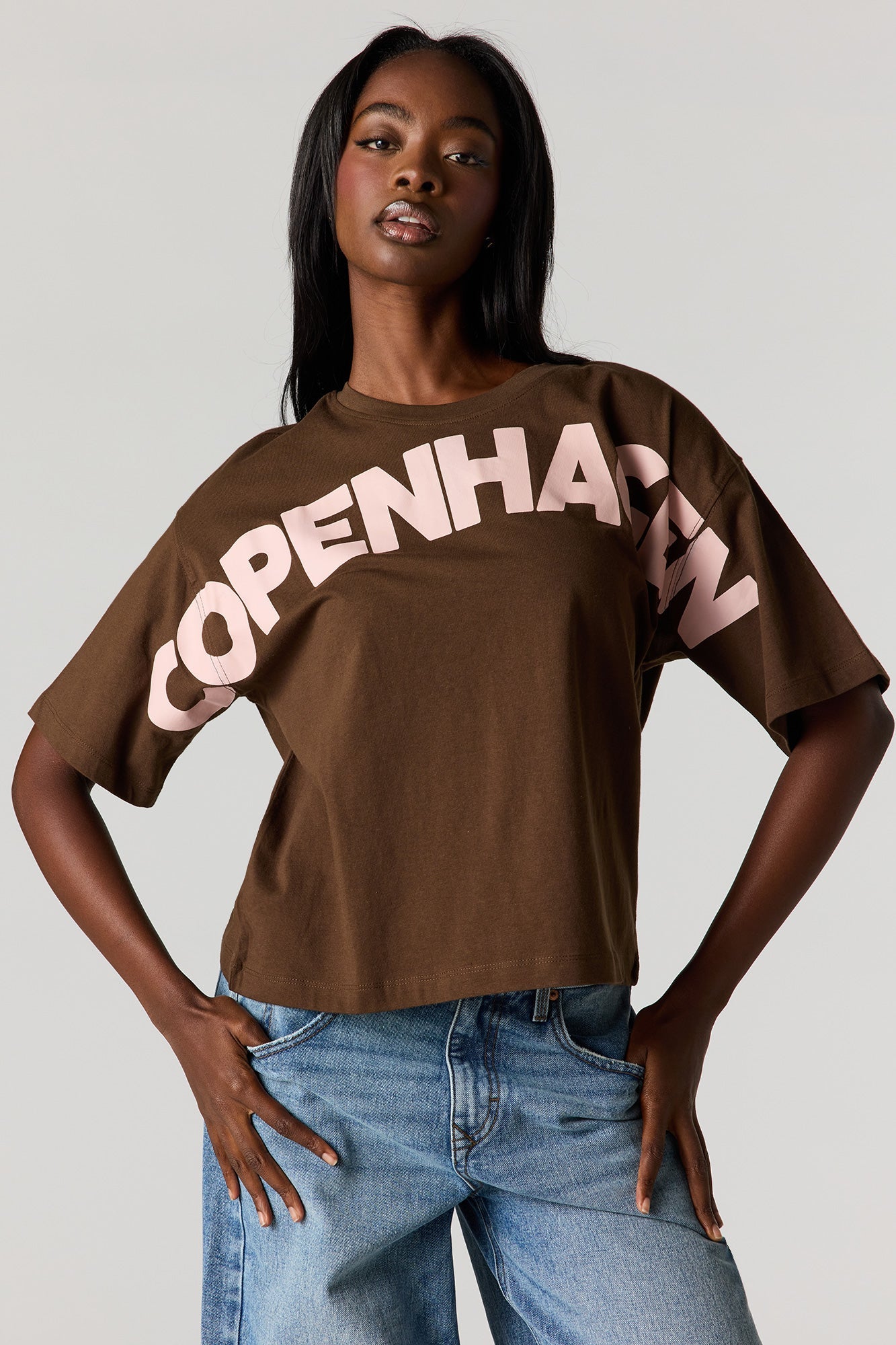 City Graphic Boxy T-Shirt